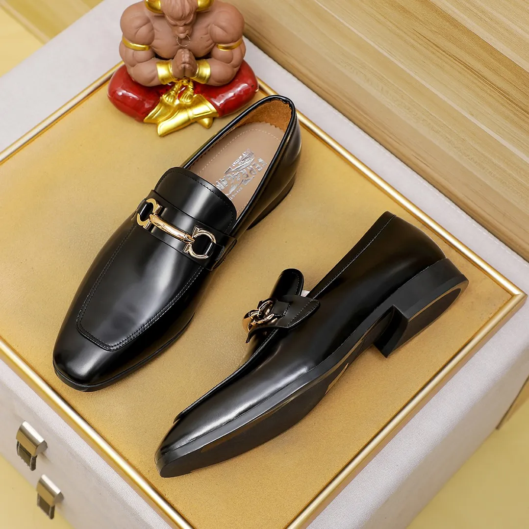 Men's shoes 💰600 🕷🕷🐂【Ferragamo】 Popular fashionable casual shoes🇨🇳Official website counter 1:1 production, original mold opening💯Good quality can be seen, imported high-end first-layer pebbled calfskin, water-dyed🐂leather lining🌿very clear texture, high-quality waterproof, non-slip and wear-resistant outsole🎋high quality and low price, truly handmade🍓, 7 colors available! Code number 38-44 (45. To be customized)